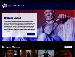 citizensunited.org screenshot