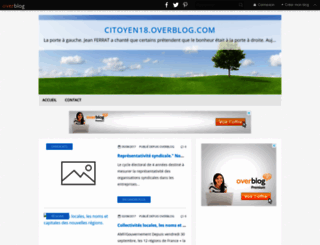 citoyen18.overblog.com screenshot