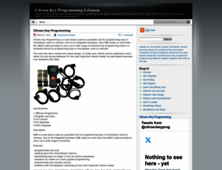 citroenkeyprogramming.wordpress.com screenshot