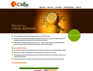 citrusadvisors.com screenshot