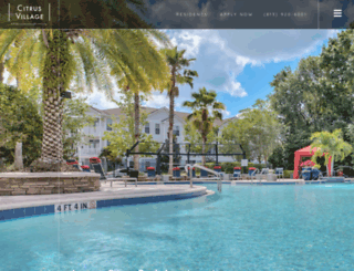 citrusvillageapts.com screenshot