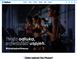 city-fitness.hr screenshot