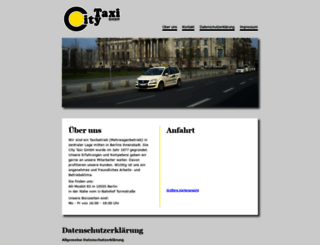 city-taxi-berlin.de screenshot