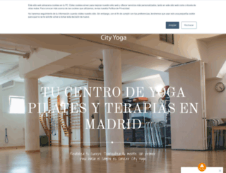 city-yoga.com screenshot