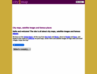 city2map.com screenshot