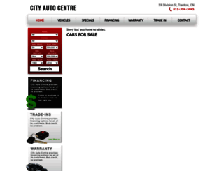 cityautocentre.ca screenshot