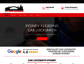 cityautolocksmiths.com.au screenshot