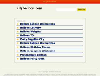 cityballoon.com screenshot