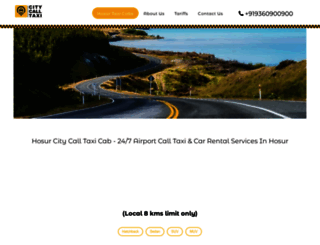 citycalltaxi.com screenshot
