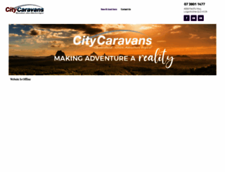 citycaravancentre.com.au screenshot