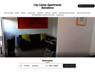 citycenterapartments.com screenshot