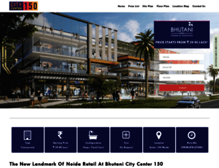 citycentre150.net.in screenshot
