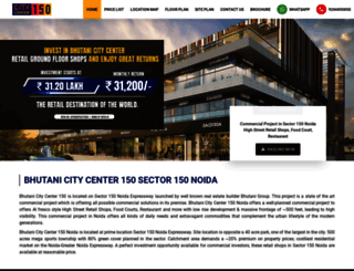 citycentre150noida.in screenshot