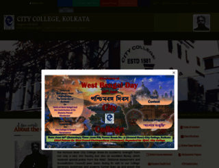 citycollegekolkata.org screenshot
