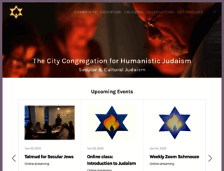 citycongregation.org screenshot