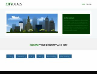 citydeals.co screenshot