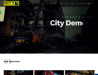 citydemolition.co.uk screenshot