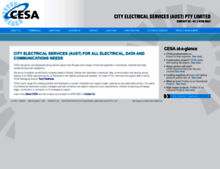 cityelectrical.com.au screenshot