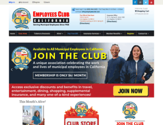 cityemployeesclub.com screenshot