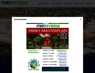 cityftmyers.org screenshot