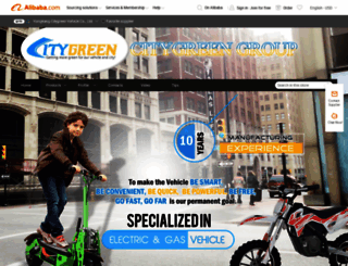citygreengroup.en.alibaba.com screenshot