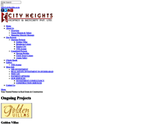 cityheights.co.in screenshot