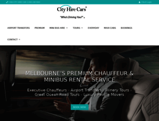 cityhirecars.com.au screenshot
