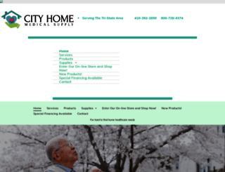 cityhomemedicalsupply.com screenshot