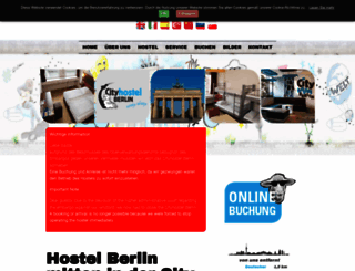 cityhostel-berlin.com screenshot