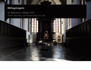 citykirche.de screenshot