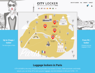 citylocker.fr screenshot