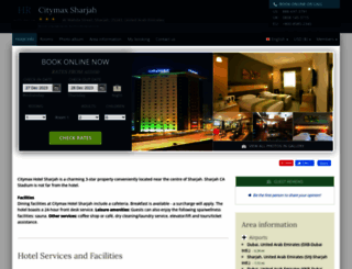 citymax-sharjah.hotel-rn.com screenshot