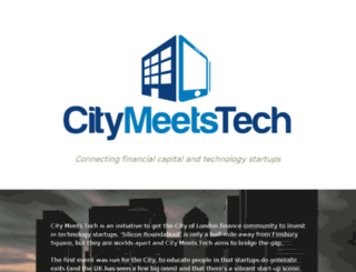 citymeetstech.com screenshot