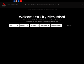 citymitsubishi.com screenshot