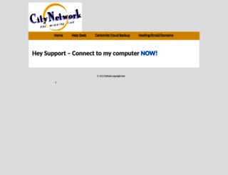 citynetwork.com screenshot