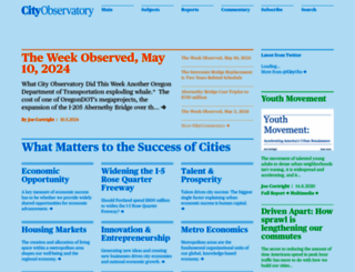 cityobservatory.org screenshot