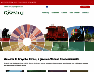cityofgrayville.com screenshot
