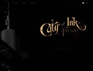 cityofink.com.au screenshot