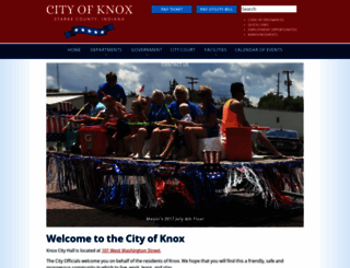 cityofknox.net screenshot