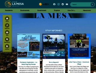 cityoflamesa.com screenshot
