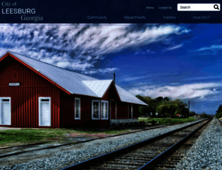 cityofleesburgga.com screenshot