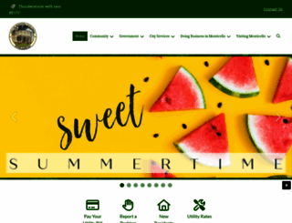 cityofmonticello.us screenshot