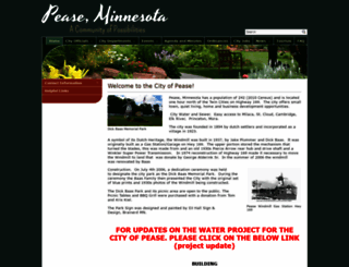 cityofpease.com screenshot