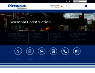cityofportsmouth.com screenshot