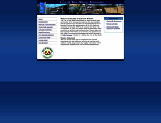 cityofredbank.org screenshot