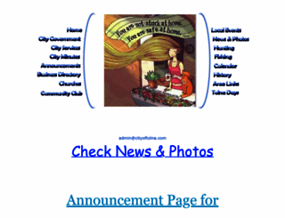 cityoftolna.com screenshot
