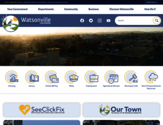 cityofwatsonville.org screenshot