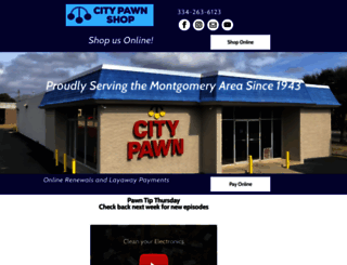 citypawnmontgomery.com screenshot