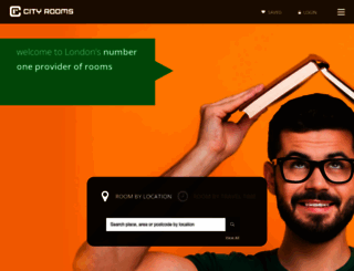 cityrooms.com screenshot