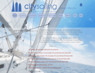 citysailing.com screenshot